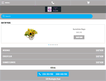 Tablet Screenshot of flowersbyruzen.com